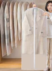 Transparent Garment Bag Packaging Mothproof 60 *100cm Clothes <b>Cover</b> Dustproof Clothing <b>Cover</b> Protector - Product Image 5
