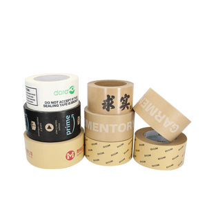 Custom Kraft <b>Paper</b> Tape With Printing High Adhesion For Carton Sealing Multiple Specifications Anhui Origin - Product Image 2
