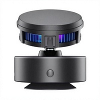 Support magnétique universel à adsorption par ventouse, rotatif à 360 degrés, réglable en hauteur, pour téléphone portable, ventilateur de refroidissement, voiture, lit, bureau