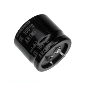 ตัวเก็บประจุแบบ Through Hole รุ่น LAR2G561MELB50 ของผู้ผลิต ความจุ 560 ไมโครฟารัด ชนิดอลูมิเนียม 560UF 20% 400V แบบ Snap TH - Product Image 1