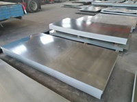 Fourniture directe d'usine en Chine plaque d'acier revêtue de zinc à bas prix tôle d'acier galvanisée pour matériau de construction