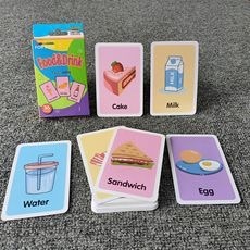Tarjetas de Aprendizaje del Alfabeto, Números, Frutas, Animales y Partes del Cuerpo, Juguetes Educativos para el Aula, 36 Piezas, Montessori, Tarjetas de Palabras en Inglés para Autismo - Product Image 5