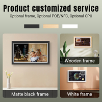 Tablet Android OEM de Fábrica con Pantalla Táctil, Pantalla Digital Inteligente Portátil para el Hogar, Fuente de Alimentación Eléctrica USB, 4G para Hotel