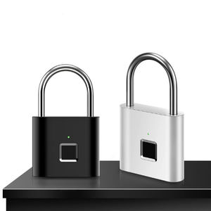 Cerradura Inteligente Mini Sin Llave YH3264, <span class=keywords><strong>Candado</strong></span> con Huella Dactilar, para Gabinetes, Cajas, Puertas de Casa, Gimnasio, Equipaje de Viaje, Maletas de Exterior - Product Image 2