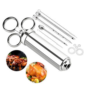 Juego de 12 Inyectores de Marinado para Carne de Alta Resistencia, Jeringa Inyectora de Acero Inoxidable 304 para Barbacoa - Product Image 5