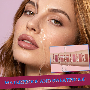 Lápiz Labial de Doble Punta al por Mayor con Marca Privada, Delineador de Labios de Alta Pigmentación, Lápiz de Maquillaje Multiusos para Contorno de Labios - Product Image 4