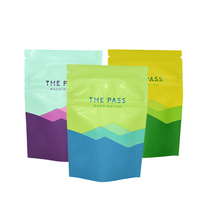 Sachet Doypack Personnalisé Refermable en Plastique Laser 3,5 1/8 Oz 4x6 Pouces, Anti-odeur, Cali Packs, Ziplock, Mylar