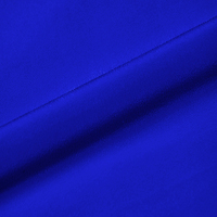 Tissu en soie 100% tissé écologique italien, crêpe de Chine 16 mm, largeur 55 pouces, bleu royal, pour vêtements de nuit, robes de mariée, rideaux, costumes