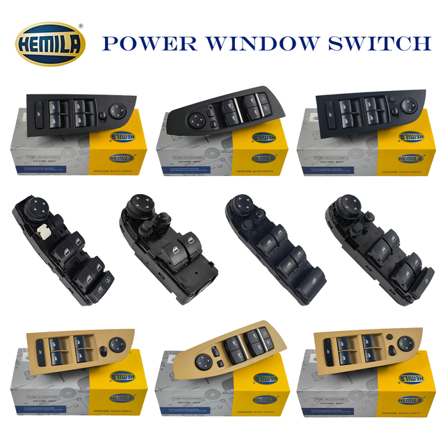 HEMILA Vehicle Parts 61316945876 61319217329 Models Driver's Window Control Switch Compatible with All Mercedes-Benz & BMW