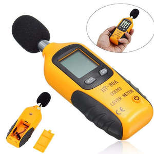 HTI HTI HT-80A Mini sonomètre sonomètre compteur de bruit décibel Instrument de mesure 170*<span class=keywords><strong>58</strong></span>*35mm 35-130db CN GUA blanc 107g 9V HTI - Product Image 4