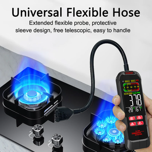 شاشة LED محمولة شاشة عرض صوت إنذار بشهادة سابقة بالكشف عن غاز مشترك ميثان طبيعي قابل للاحتراق قابل للاشتعال - Product Image 3