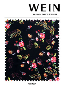 Tissu tissé en crêpe de polyester léger WI-B06 <span class=keywords><strong>multi</strong></span>-motifs, service d'impression numérique personnalisé pour robe - Product Image 5
