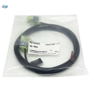 KEYENCE GL-RS3 สายเคเบิลแบบรวมสำหรับม่านแสงนิรภัย ความยาว 3 เมตร สายเคเบิลแบบครบชุดสำหรับชุดหลักม่านแสง - Product Image 1