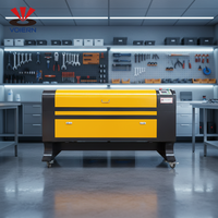 Graveur et découpeur laser CO2 automatique 1390 150W à refroidissement par eau, compatible avec le bois, le MDF, le papier, le cuir, la pierre, le caoutchouc, nouveaux formats