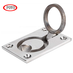 FOYO Nouvelle poignée de levage en acier inoxydable 316 Anneau de levage affleurant Accessoire de quincaillerie marine pour bateaux fabriqués pour chaîne <span class=keywords><strong>d</strong></span>'ancrage - Product Image 3