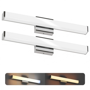 ETL List Lampe de vanité de salle de bain LED 18 pouces/24 pouces/36 pouces Applique murale barre lumineuse de vanité pour miroir Dressing - Product Image 2