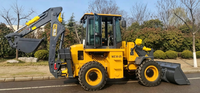 2.5 Ton China WZ30-25 Backhoe Loader 4x4 Mini Backhoe Loader