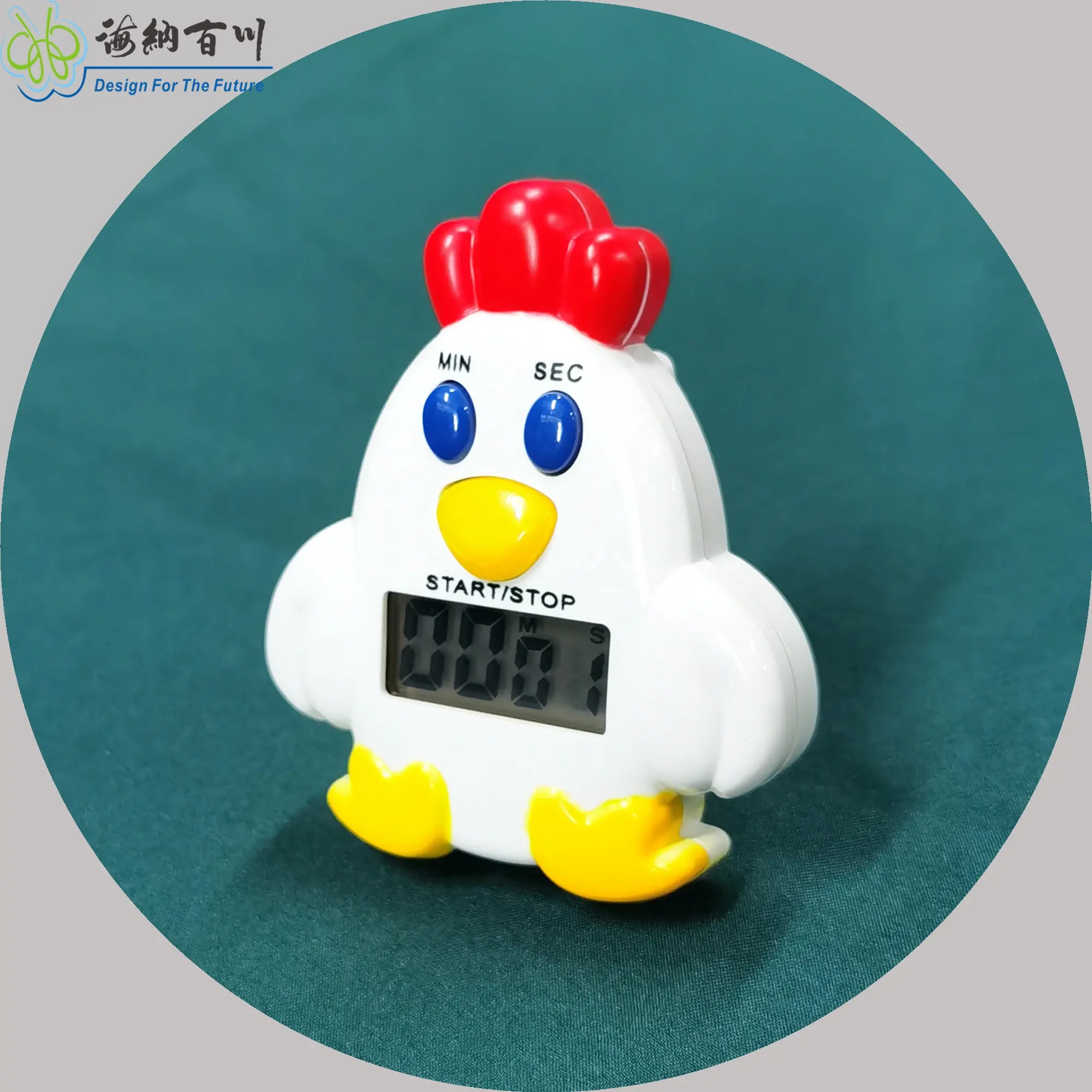 Chicken Kitchen Digital Cooking Timer Clock Cute Classroom Timer Kitchen Baking Cooking Reminder Timer with Battery