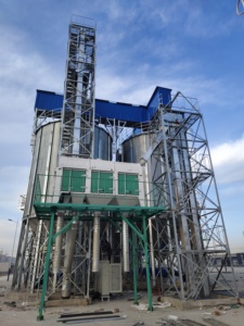 Hopper Bottom Large Galvanized Steel Flat Bottom Grain Bin <b>Seeds</b> <b>Storage</b> Silo Ventilation System Poultry Farm - Product Image 3