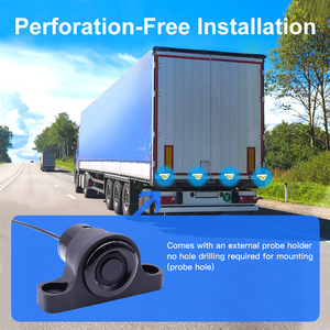 Ccenten xe tải 4-kênh Radar 1-chiều AHD xe tải máy ảnh 7-inch màn hình đảo ngược tầm nhìn hệ thống điện áp rộng Radar giải pháp - Product Image 5