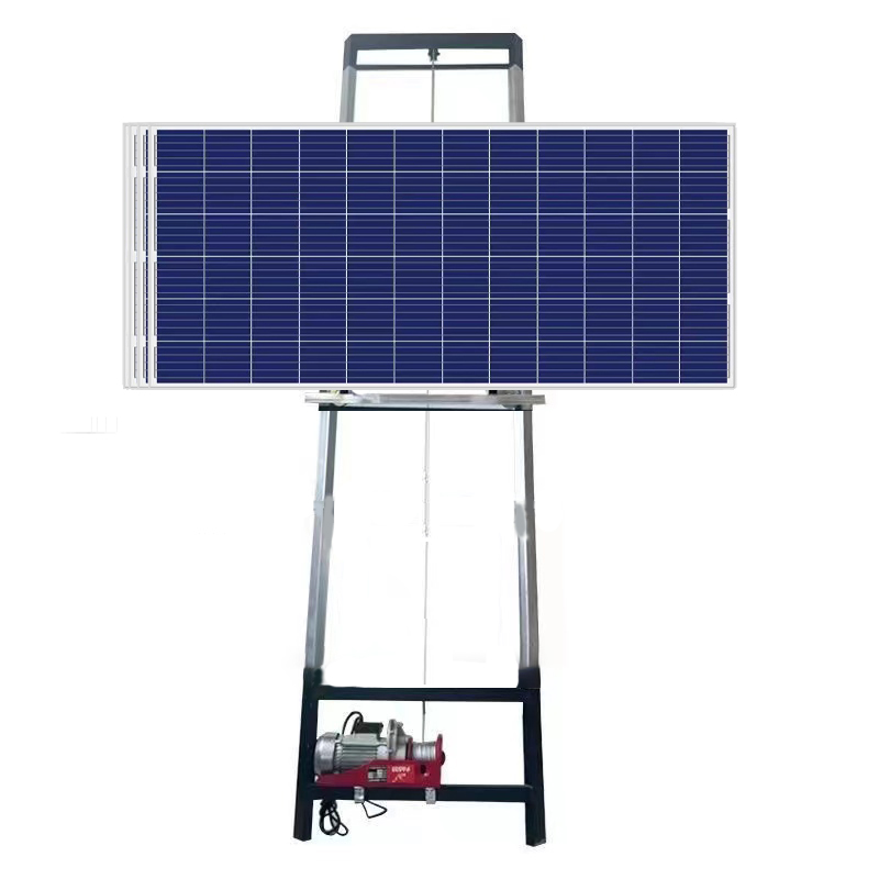 Construction Lifting Equipment Hoisting Automatic Electric Lift Solar Panel Ladder Lift