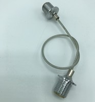 Kit de accesorios de iluminación LED, Cable de techo de suspensión, varillas de alambre de acero colgantes para TV por cable, Internet satelital, incluye soldadura
