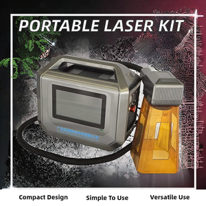 Xách tay 20W 30W 50W sợi <span class=keywords><strong>Laser</strong></span> đánh dấu máy cho kim loại nhựa gỗ-dễ dàng để hoạt động cầm tay công cụ - Product Image 2