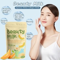 Minuman Susu Sehat Rendah Gula Buauty Baru 2026 Premium Kolagen Terhidrolisis dengan Kompleks Glutathione Suplemen Perawatan Kulit