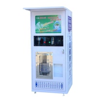 Máquina Expendedora de Agua Purificada con Sistema de Ósmosis Inversa para Uso Comercial en Exteriores, Autoservicio Automático en Fábricas