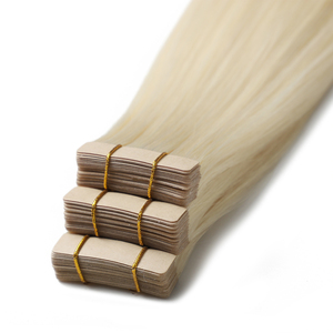Extensiones de Cabello con Cinta Adhesiva Invisible, de 14 a 26 Pulgadas de Largo, Duraderas, Reutilizables, Fáciles de Usar, Calidad <span class=keywords><strong>Platino</strong></span> de Lujo - Product Image 1