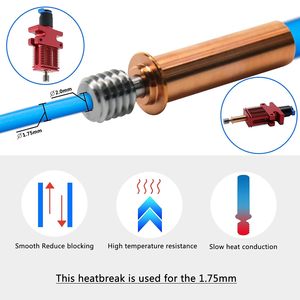 Youqi TC4 Titan tất cả các kim loại heatbreak-lưỡng kim họng cho Ender 3/CR10/cr6 SE 3D máy in - Product Image 4