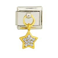 Bijoux en acier inoxydable 9mm classique liens bleu oeil de cristal dangle Charme Italien Bracelet compatible à Zoppini