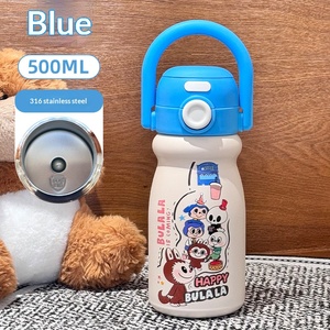Gobelet isotherme en acier inoxydable 316 de grande capacité avec motif de dessin animé personnalisé, gobelet à eau portable pour enfants - Product Image 5