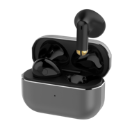 Logotipo gratis Grabado láser Aleación de zinc de alta gama MINI en la oreja Auriculares para barcos Auricular de diente azul TWS Manos libres inalámbrico para móvil