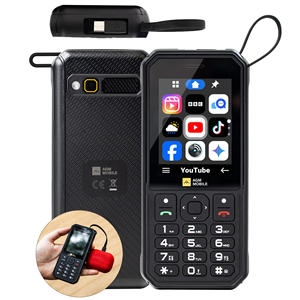 Banco de Energía Resistente RTS AGM M11 de 4000 mAh con Punto de Acceso Wifi, Tiktok, Youtube, Facebook, Doble SIM, 4G LTE, Teléfono Desbloqueado con Teclado - Product Image 1