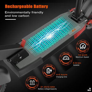 KUGOO A2 Monopattino Elettrico Pieghevole per Bambini 14KM/H E-Scooter Monopattino per Bambini Skateboard Elettrico Monopattini Elettrici per Bambini Dropshipping - Product Image 2