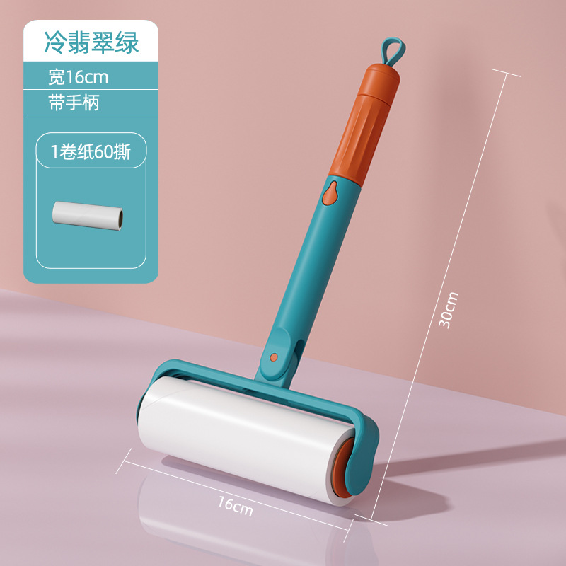 Cepillo raspador de mango corto verde