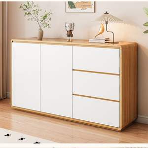 Aparador de Madera Maciza con 5 Cajones, Mueble de Salón con Protección Antimoho - Product Image 2