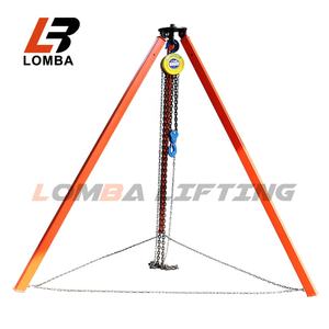 <span class=keywords><strong>Trépied</strong></span> de levage télescopique à trois jambes Triangle <span class=keywords><strong>trépied</strong></span> de levage de sauvetage de sécurité - Product Image 4