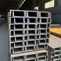 Poutre en acier profilé en U ASTM A36 75 mm galvanisée 41x41 en acier au carbone pour support structurel de charpente de bâtiment à découper