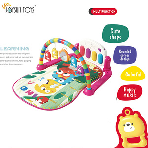 Étapes intelligentes contenu <span class=keywords><strong>d</strong></span>'<span class=keywords><strong>apprentissage</strong></span> bébé Deluxe coup de pied et jouer piano bébé gymnases <span class=keywords><strong>tapis</strong></span> de jeu pour bébé nouveau-né bambin nourrissons - Product Image 6