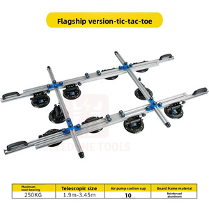 Alat Pengangkat Ubin Besar dari Aluminium Alloy dengan Vakum Suction Cup untuk Menangani Ubin Keramik, Kaca, Batu, Alat Transportasi DIY SPEEDONE - Product Image 3