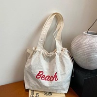 Sac fourre-tout étanche personnalisé avec logo, sac de rangement tendance, sac de voyage extérieur, sac de courses quotidien