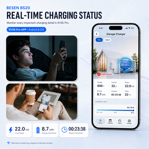 <span class=keywords><strong>Stazione</strong></span> <span class=keywords><strong>di</strong></span> <span class=keywords><strong>Ricarica</strong></span> Wallbox Besen da 11kW 16A Trifase con Wifi <span class=keywords><strong>per</strong></span> <span class=keywords><strong>Veicoli</strong></span> <span class=keywords><strong>Elettrici</strong></span> - Product Image 3