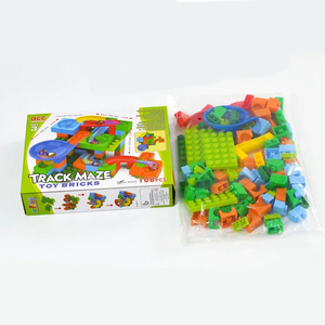 Juego de bloques de construcción de laberinto de canicas MILI para niños, juguete educativo de plástico ecológico para niños - Product Image 2