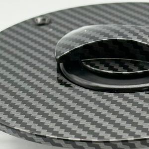 ฝาครอบถังน้ำมันเชื้อเพลิงอะลูมิเนียมอัลลอยด์ CNC สำหรับรถจักรยานยนต์ พร้อมลายพิมพ์ไฮโดรกราฟิก คุณภาพสูง สำหรับ Benelli Huanglong - Product Image 4