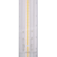 Système d'éclairage linéaire LED modulaire suspendu et connectable, 180 lm/W