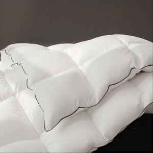 100% Cotton Down Proof Fabric Duck Down Filling <strong>Duvet</strong> for Home and Hotel All Season Use - Product Image 2
