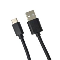 Cable USB 2.0 a Tipo-C Negro de 0.5M, Conductor de Cobre Puro para Teléfonos Móviles, Computadoras, Cámaras, Carga Rápida de 3A, Ecológico
