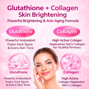 Großhandel Kostenlose Proben Hautaufhellungs- und Gewichtsreduktionsgetränk Glutathion-Kollagen-Pulver-Getränkemischung Beeren-Detox-Pulver - Product Image 5